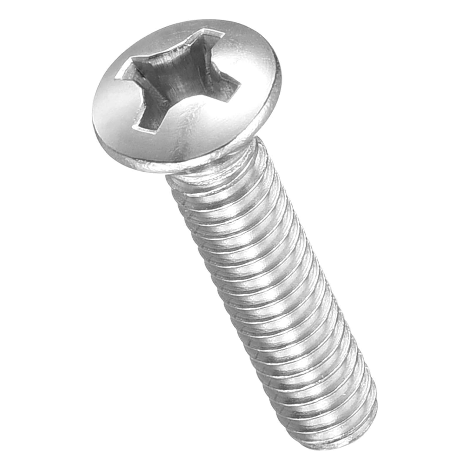 METALLIXITY Phillips Cross Recessed Countersunk Head Screws Bolts (#12-24x1") 30Pcs