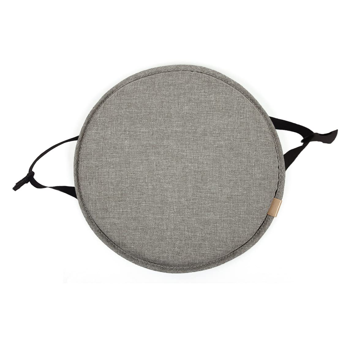 Cuscini Rotondi per Sedie Cucina set da 4/2/1, Diametro 30/35/40/45/50cm Cuscini per Sedie Antiscivolo per Sedie da Pranzo,Esterno, Giardino, Cucina, Ufficio, Soggiorno(Beige,1PC_40CM (15.7IN