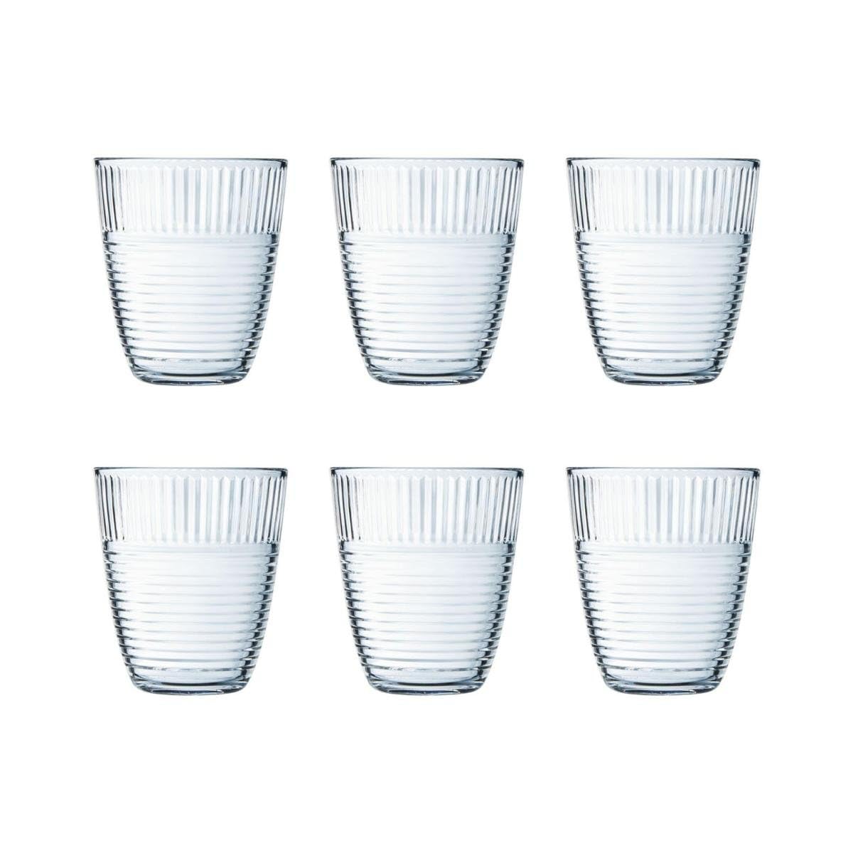Luminarc Concepto Set 6 Vaso Alto Vidrio Eco 31cl Sodo Ecológico