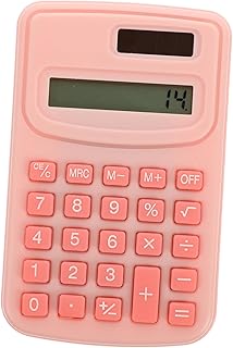 Ciieeo Calculadora Pequena Calculadora Básica Calculadora Decorativa Calculadora Adorável Mini Calculadora De Computador De Plástico Rosa Calculadora Conveniente Para Presente