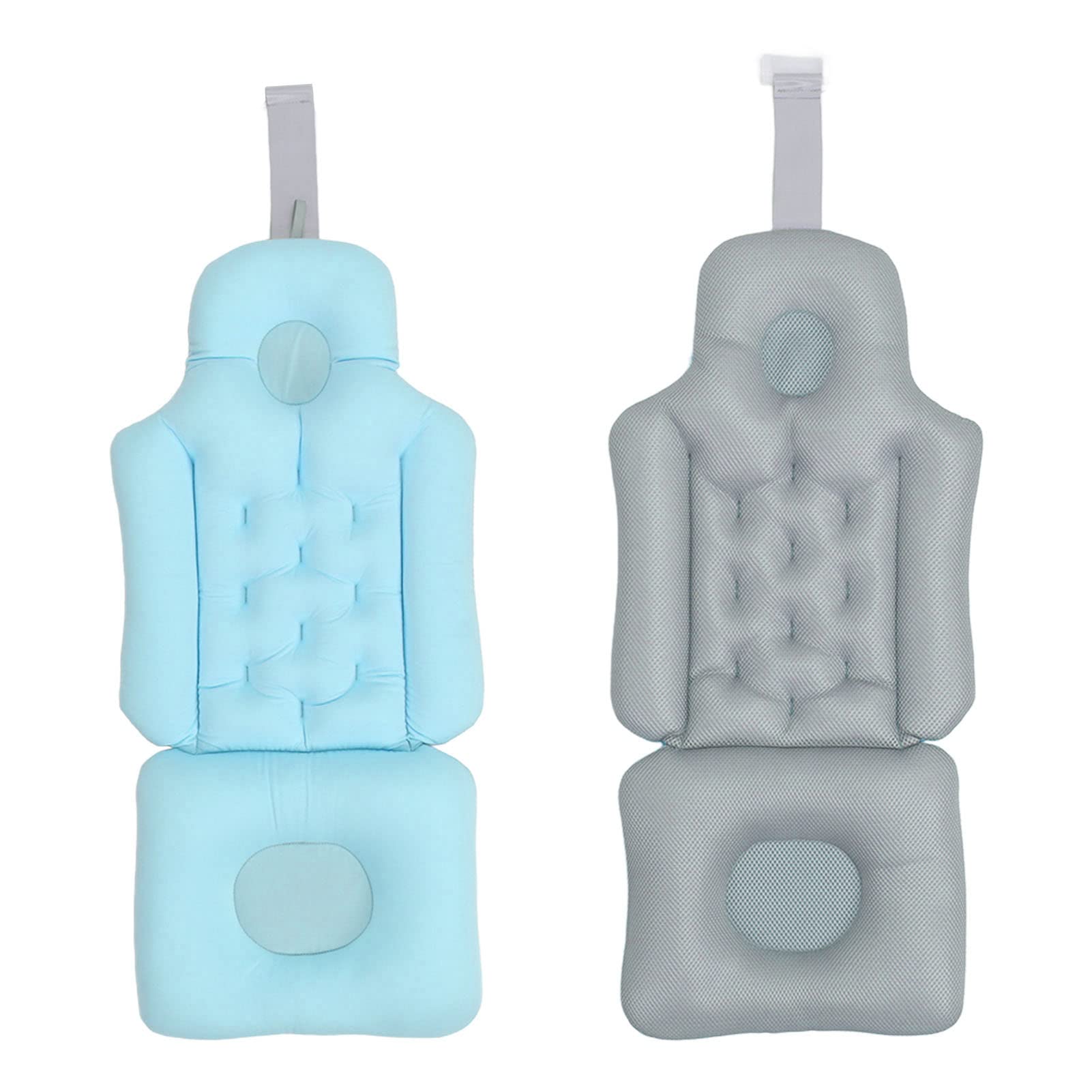 Cojín de bañera, Cojín de Apoyo para la Espalda de baño Plegable Seguro Secado rápido Transpirable para SPA en casa para