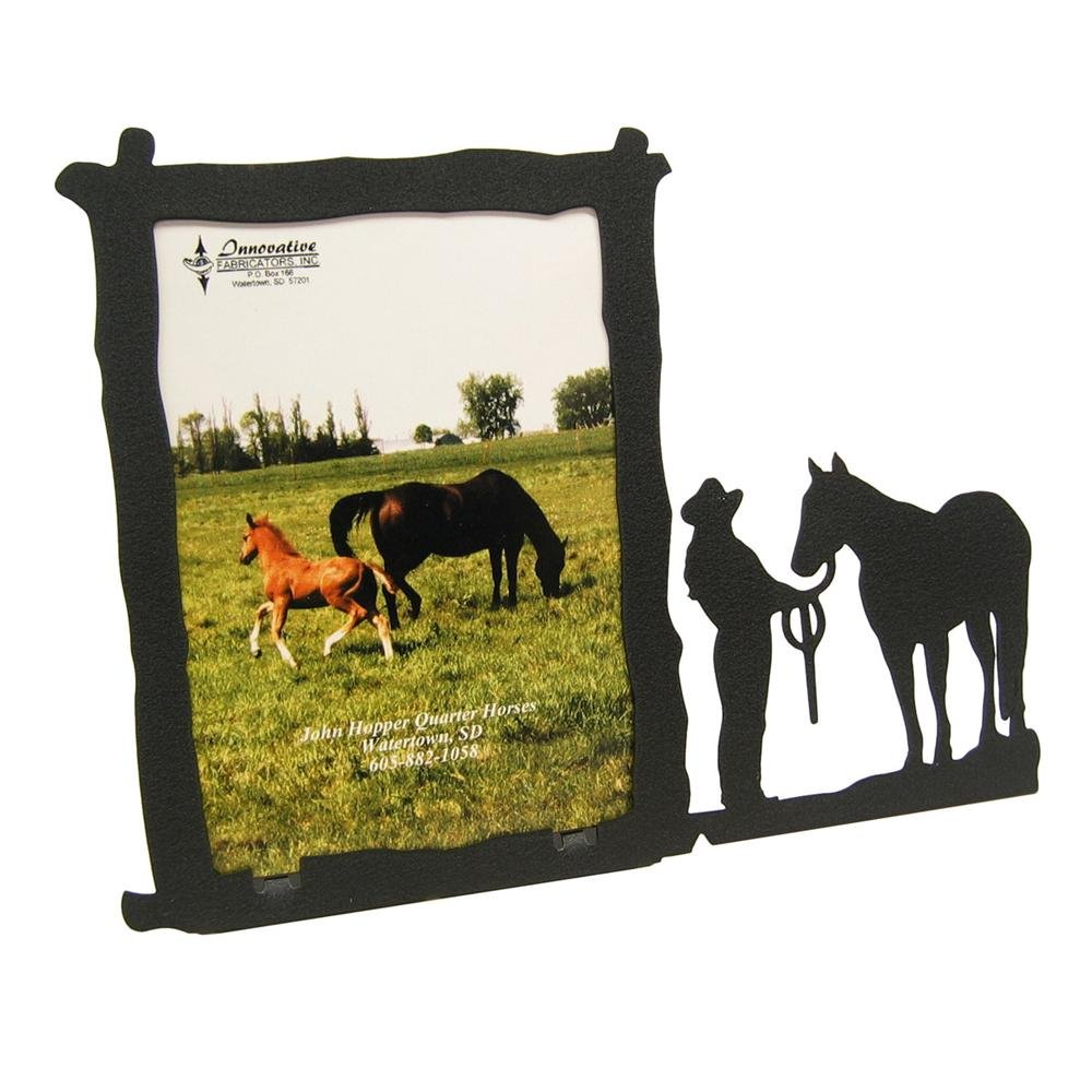 Innovative Fabricators, Inc. Female Halter Horse 5X7 Vertical Picture Frame