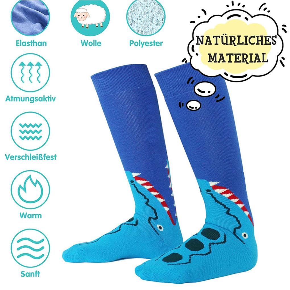 1 par de calcetines térmicos, calentadores de pies, acabado fino, antideslizantes, accesorios para exteriores, cálidos, prácticos para llevar, equipo de esquí, jirafa