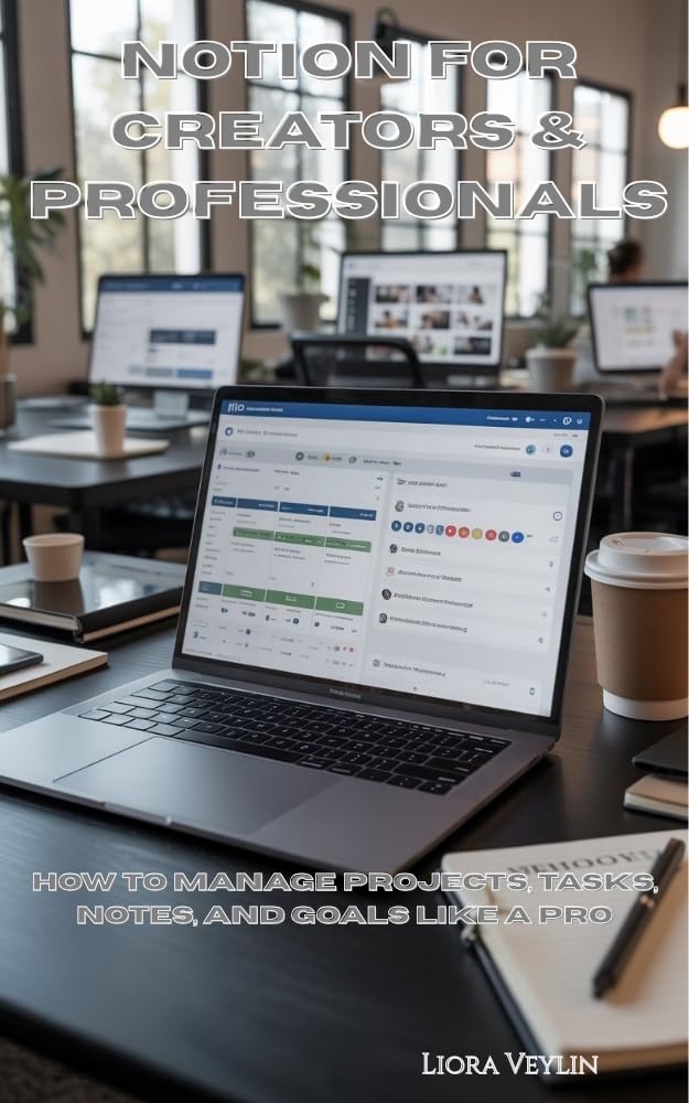 Notion for Creators & Professionals: How to Manage Projects, Tasks, Notes, and Goals Like a Pro
