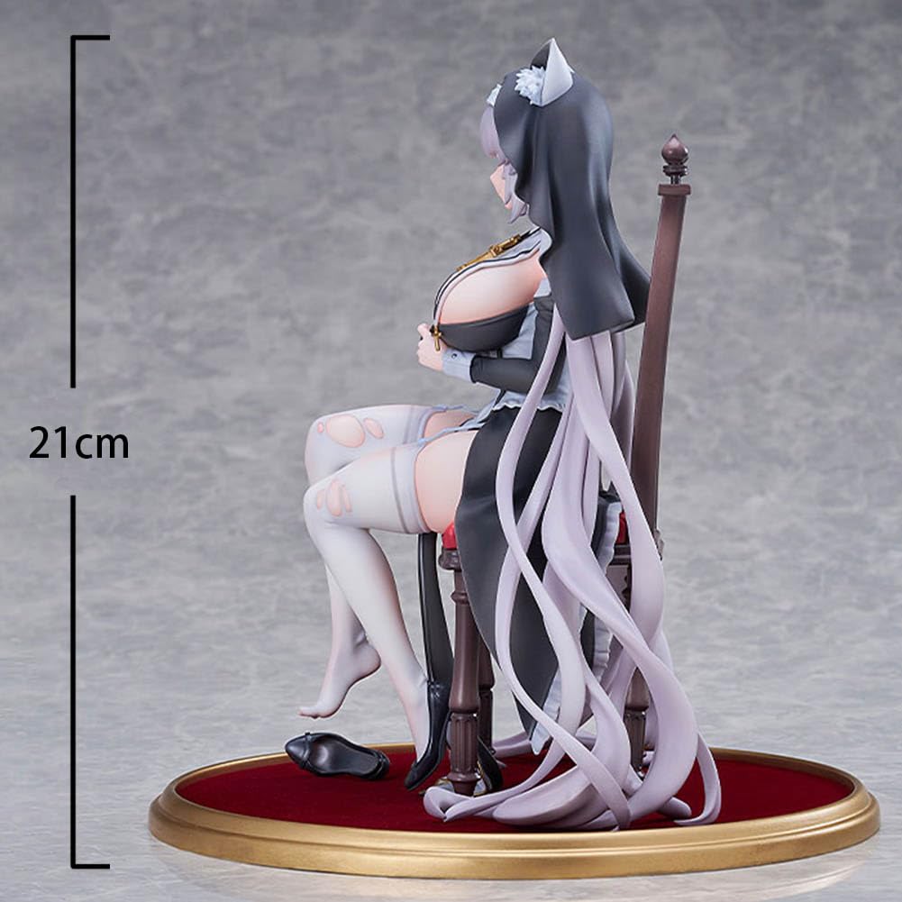 Zhongkaihua Alvina Chan Sister Ver. Figura de monja, 21 cm, colección