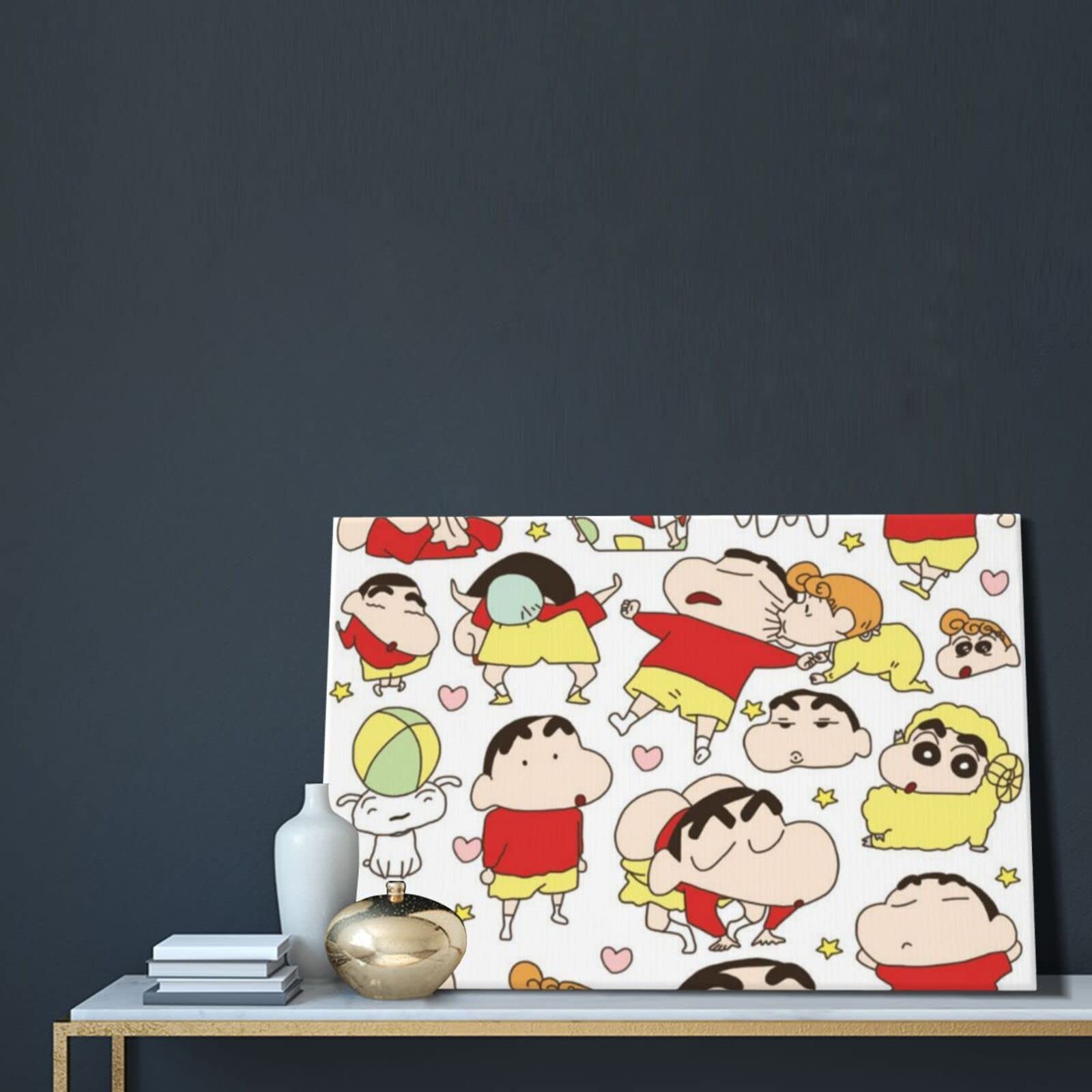 Amazon.co.jp: クレヨンしんちゃん アートパネル ポスター 壁飾り 絵画