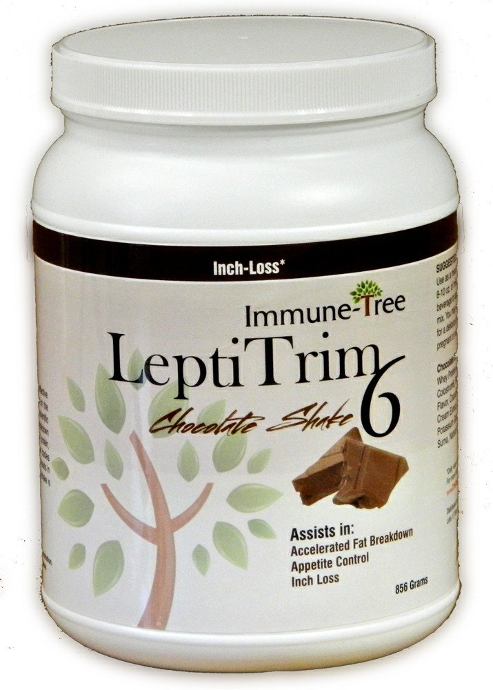 Immune Tree LeptiTrim6 Chocolate Meal Replacement Protein Shake