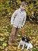 Aran Crafts Boy's Irish Soft Cable Knitted Wool Shawl Cardigan (SH4561-4/5-OAT) Oatmeal