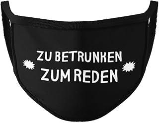 Dilara Lustige Masken - Stoffmasken waschbar aus Baumwolle