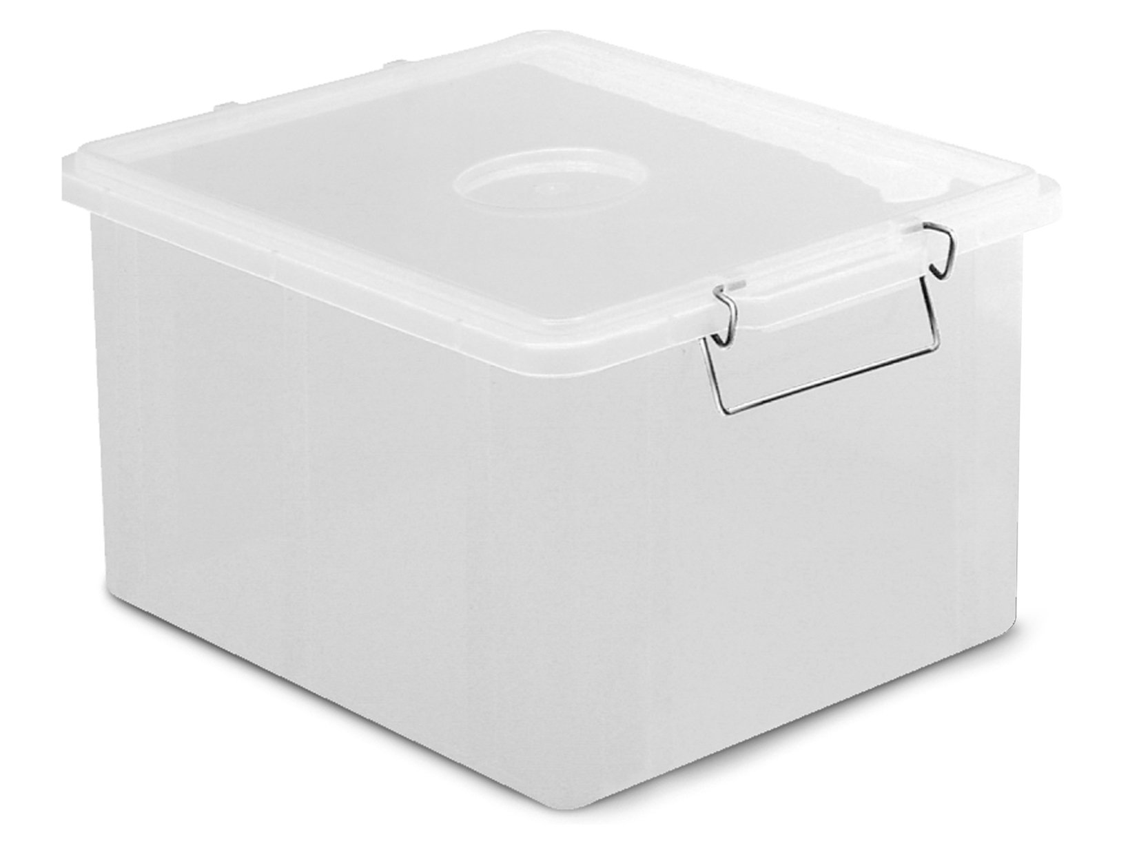 CASSETTA BOX C/COP.ERMET.CM.40x30x22 TRASPARENTE - CIFA Srl Forniture