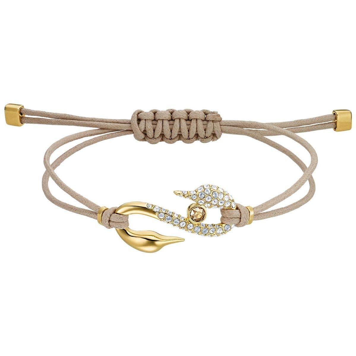 Swarovski Swapower Bracelet S Hook Gsha Gold Plated Medium