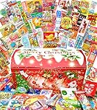 お菓子 駄菓子 詰め合わせ 66種 ギチギチパンパン破裂寸前！モノゴコロのクリスマス宝箱 御菓子ギフトセット 子供が喜ぶプレゼント 大量の駄菓子詰め合わせ (クリスマス) image