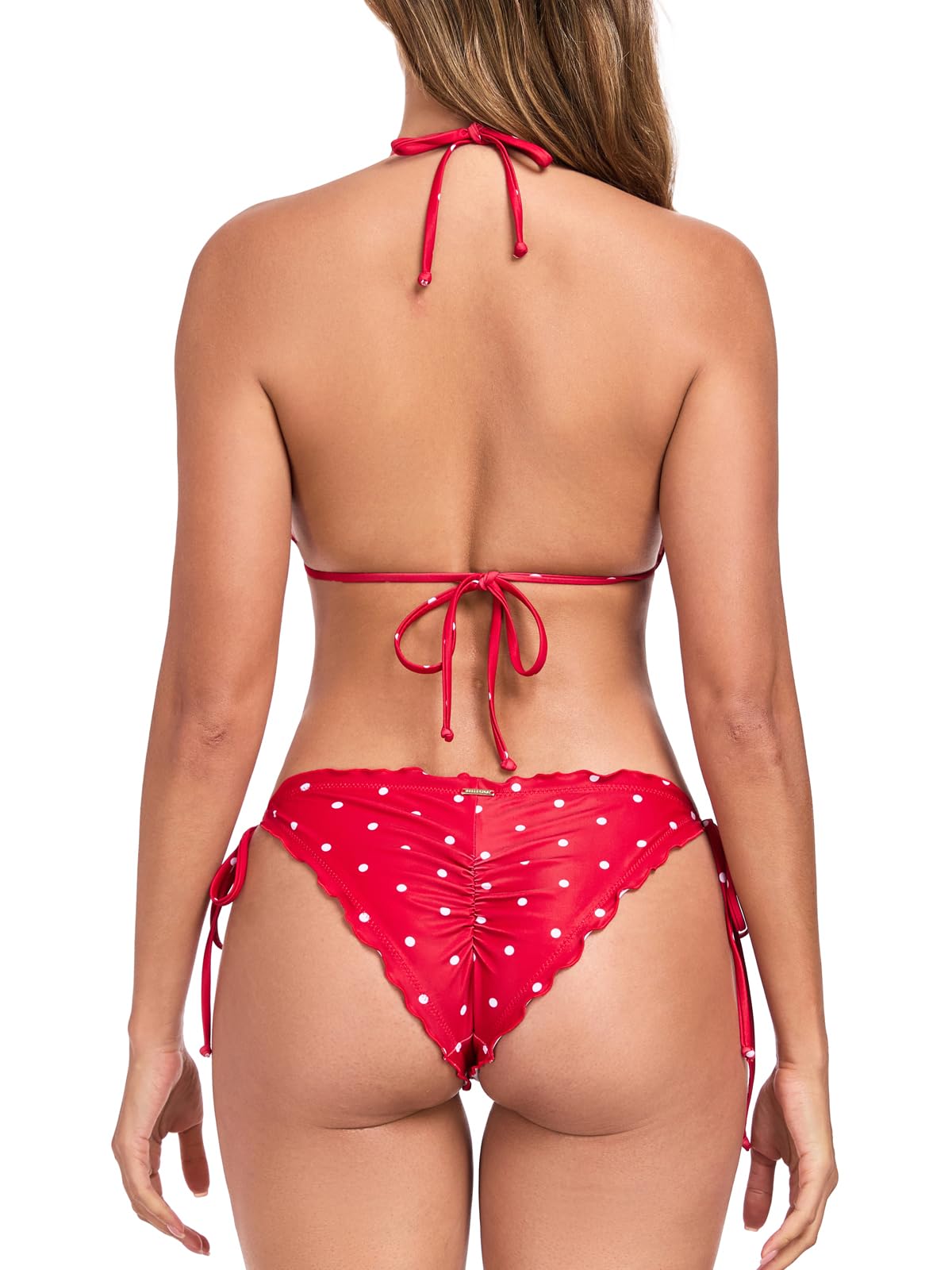 RELLECIGA Set bikini imbottito da donna (confezione da 2)