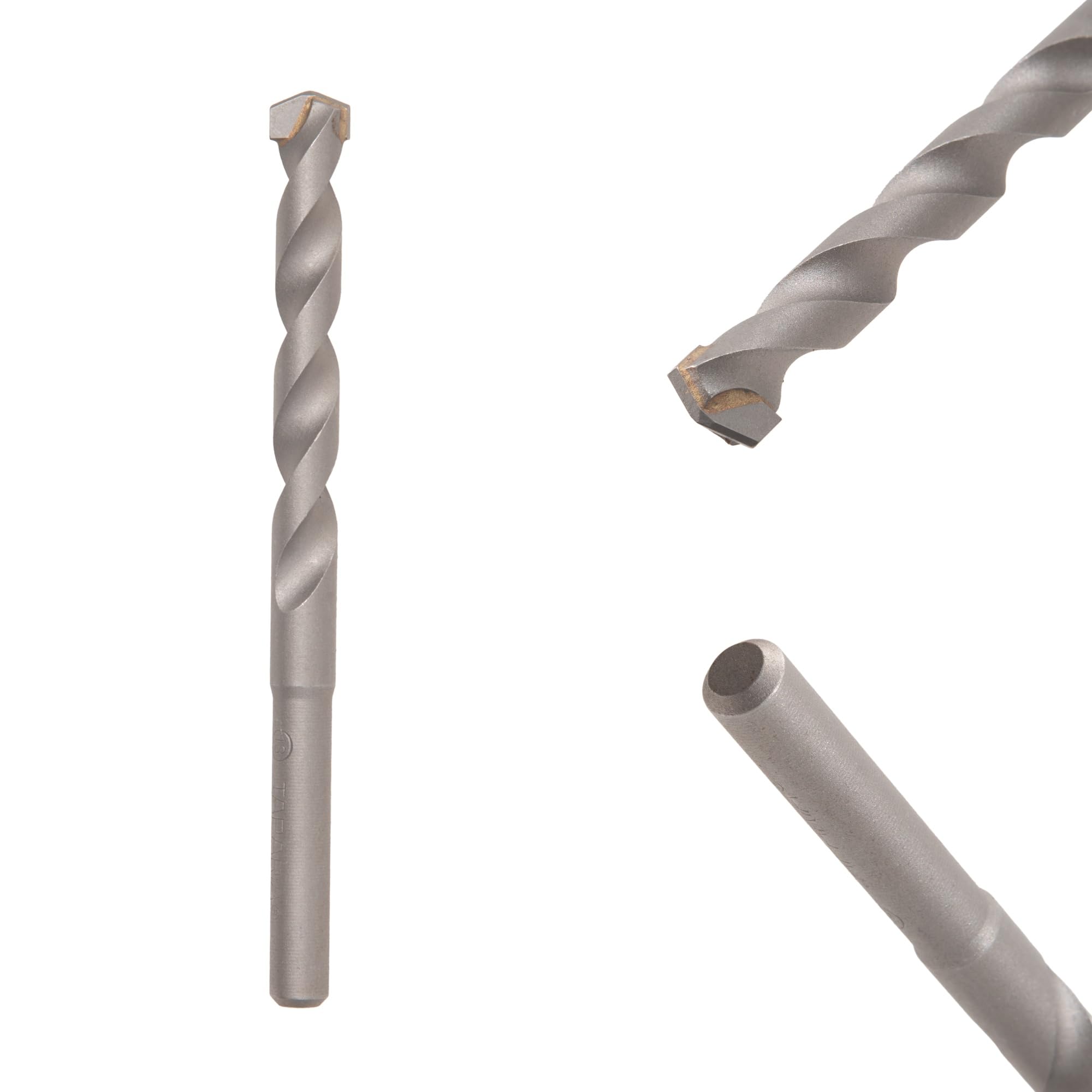 TAPARIA 13 mm Flat Tip Masonry Drill Bit for Wall/Masonary Drilling (MD 13150, 13x90x150 mm)-Sprial Flute Type-Home, DIY, Professional, Brick, Wall, Masonary-Drilling