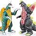 JAYKENIXO Set of 2pcs New Dragon Monsters Action Figures 11 inch Tall