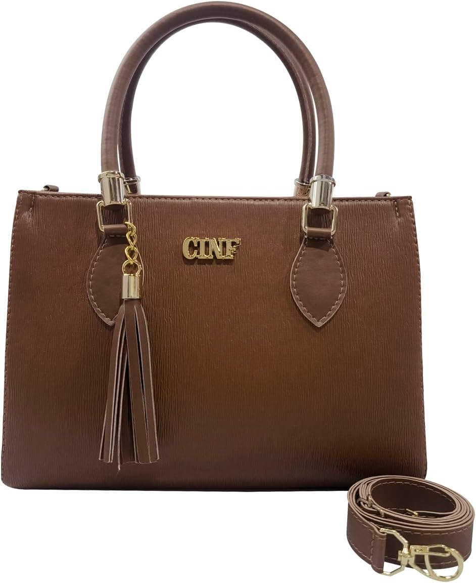 Bolsa Feminina De Ombro Alça De Mão E Transversal De Lado