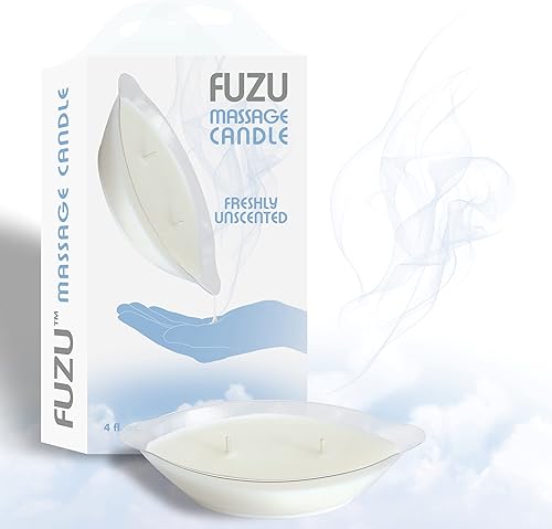 Miniatura 9 de The Eco-Friendly & All-Natural Fuzu - Vela de masaje, aceite y humectante para la piel, doble mechas y boquillas para verter, 6 fragancias, 24 onzas