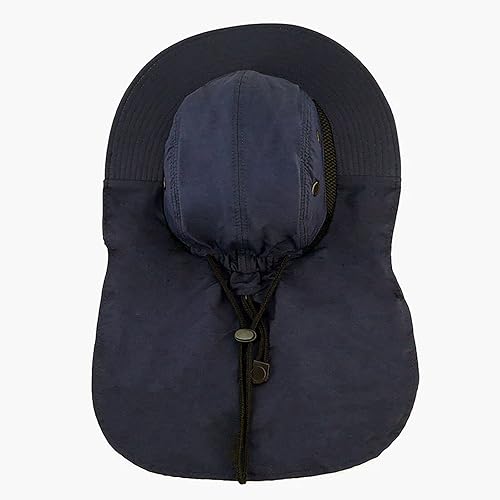 Miniatura 8 de Boonie - Sombrero de ala ancha para hombre, diseño de ala ancha, sombrero de cubo para el sol, safari, jardín al aire libre