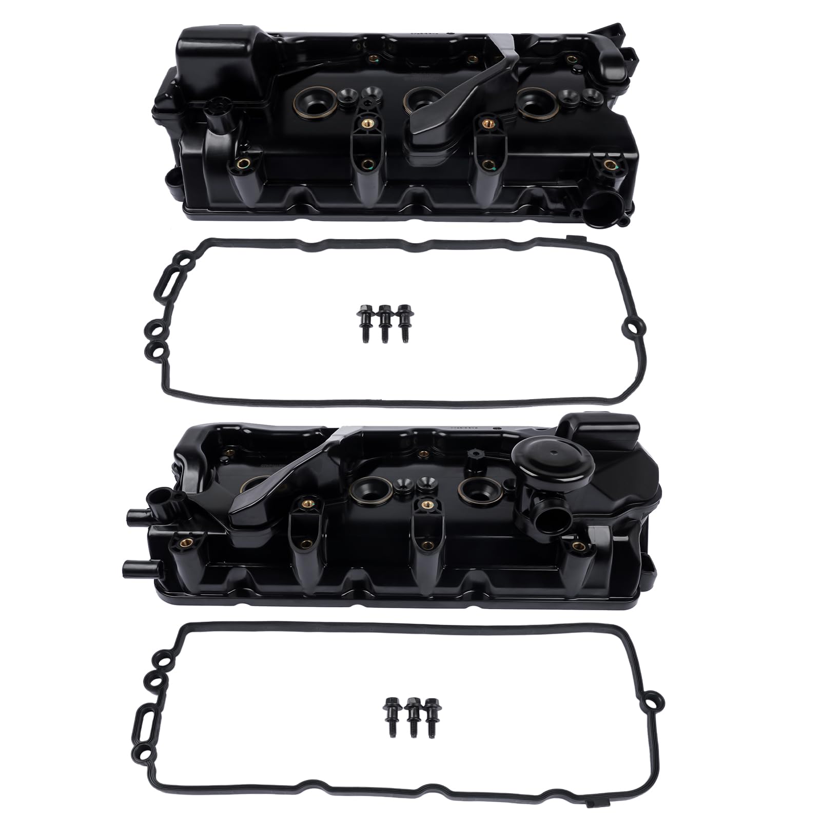 2* Couvercle de soupape de couvercle de culasse Compatible avec A4 A5 A6 A7 A8 Q5 SQ5 Q7 Q8 T0uareg Ama-Rok 3.0 TDI 059103469CG 059103469DE 059103470CS