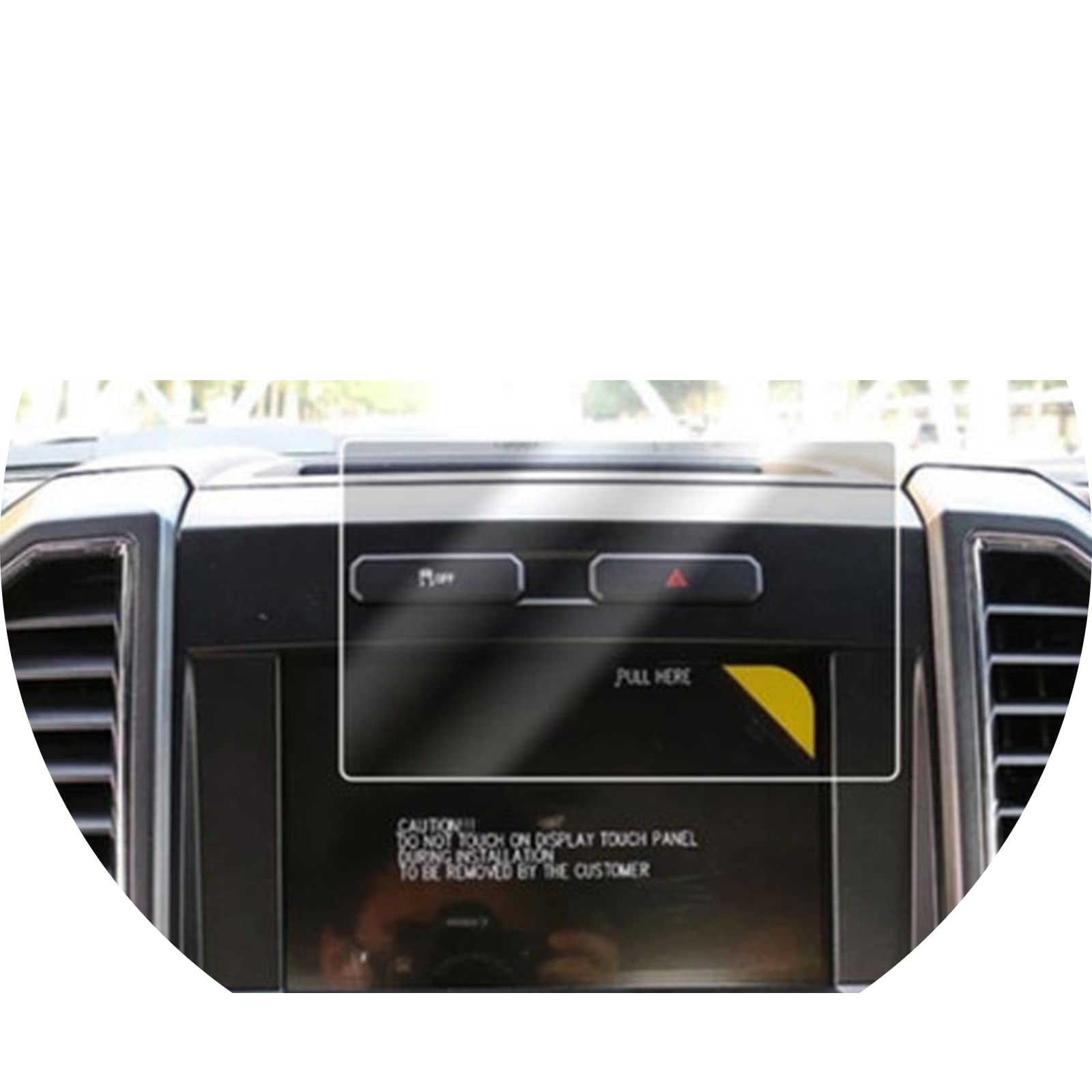 Verre trempé Ford Raptor F150 protection écran GPS voiture 2015-2022