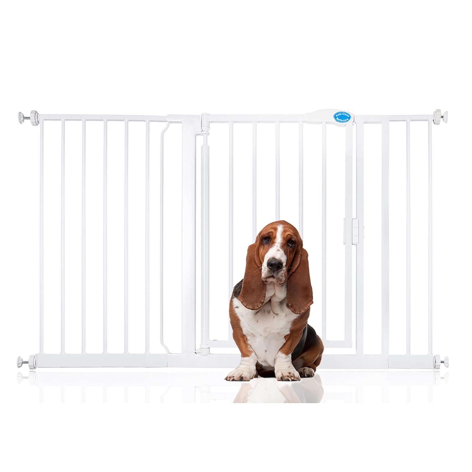 Bettacare Auto Close Pet Gate, 75cm - 82cm, Matt Black, Pressure Fit Stair Gate for Dog & Puppy, Safety Barrier for Doors Hallways and Spaces, Easy Installation — view 8