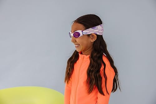 Miniatura 7 de Splash - Gafas de natación con correa de tela, colección Pink & Purples, divertidos, a la moda y cómodos, para adultos y niños
