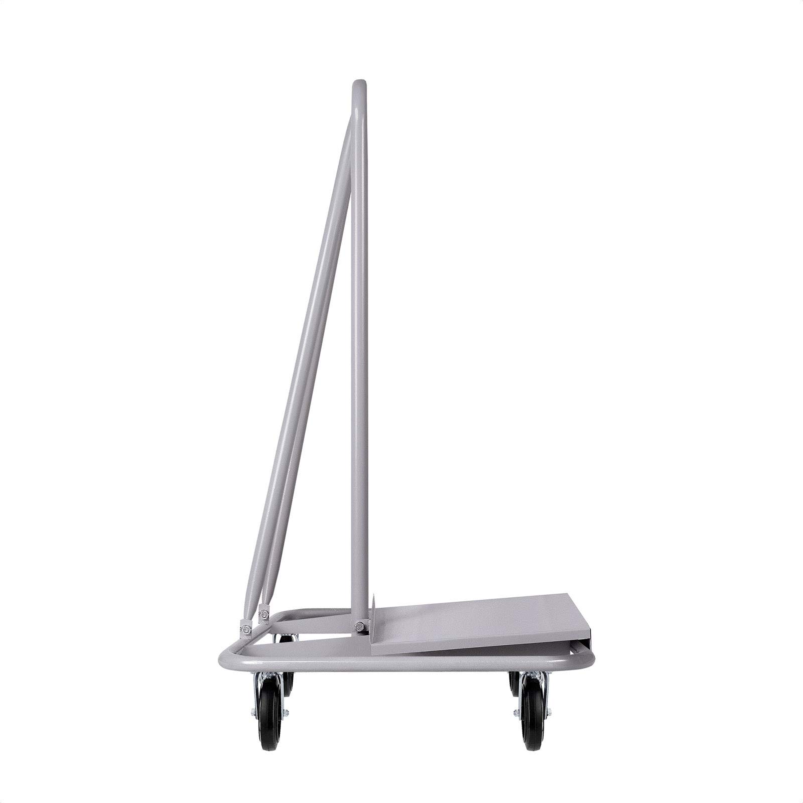 Werku WK602360, Carro Plataforma Porta Paneles-Placas, Calidad Profesional, Ruedas Caucho, Medidas Base 1060 x 320 mm, Capacidad Carga 900 kg