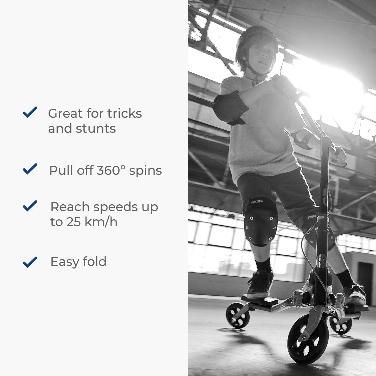 Yフリッカー　(Y Fliker Carver C3 /Yvolution) Amazon.com: Yvolution Y Fliker Carver C3 Wiggle Scooter | Foldable