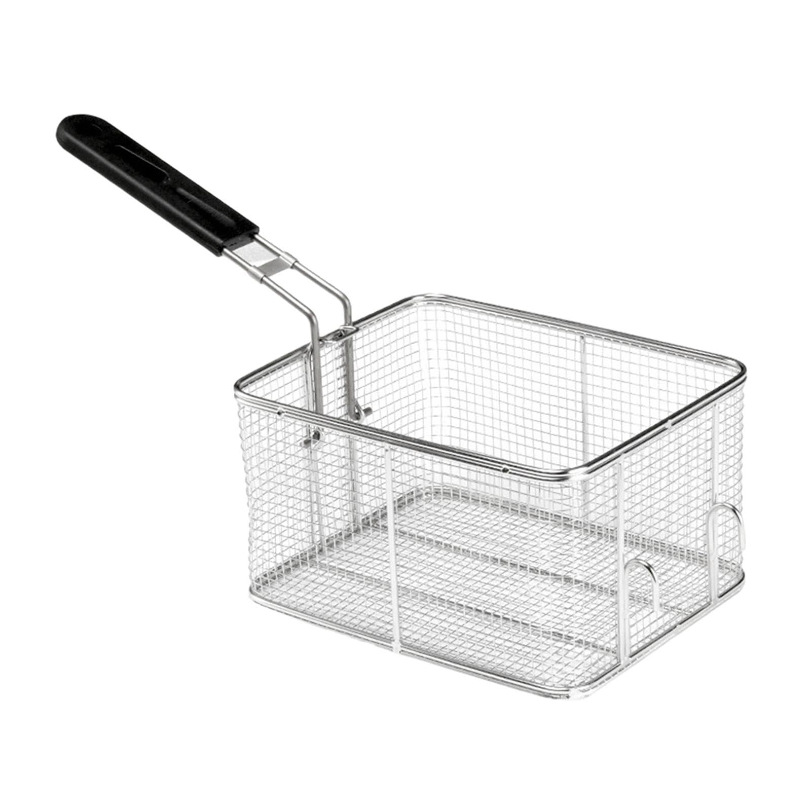 Cesta para freír acero inoxidable para barbacoa, restaurante, hogar, estilo D, 8 L