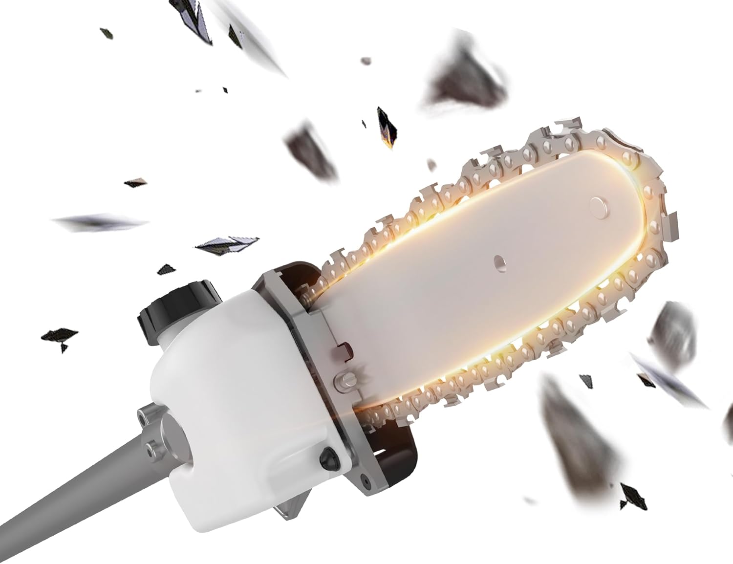 Sunseeker Pole Saw Attachment Universal Automatic Lubrication for Cutting Limbs and Brush, Automatic Lubrication