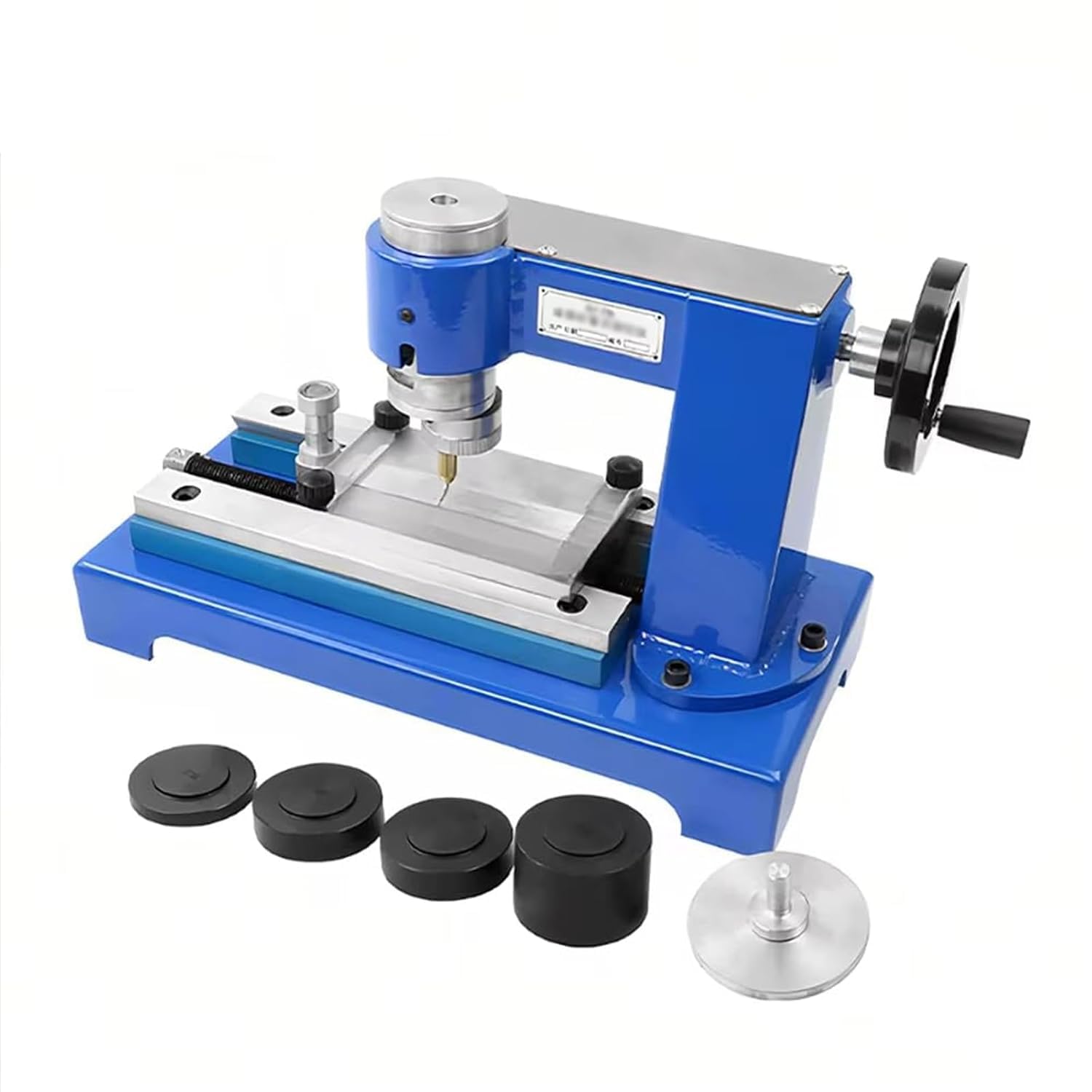 YXZQLOZ Paint film adhesion tester, manual circular trajectory method, 80mm stroke, 50x120mm worktable, for measuring the adhesion of various surfaces.