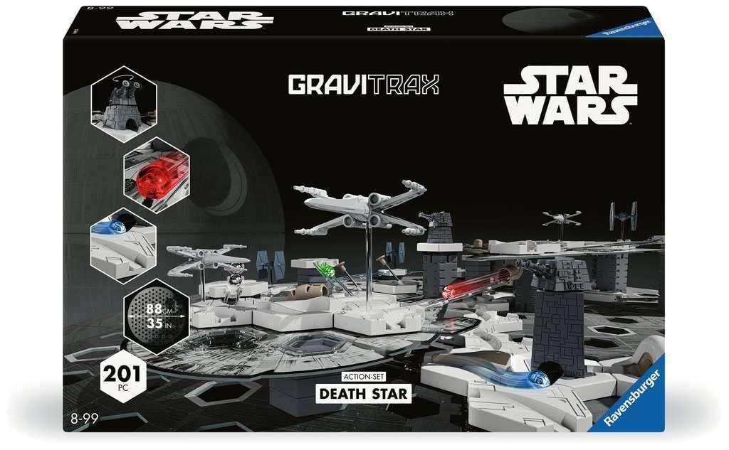 Ravensburger GraviTrax Star Wars Action-Set Death Star. Interactive Marble Run System, Construction Toy for Children from 8 Years.
