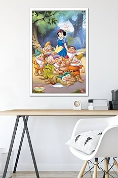 Amazon.co.jp: ディズニー 白雪姫と七人の小人 - グループウォール