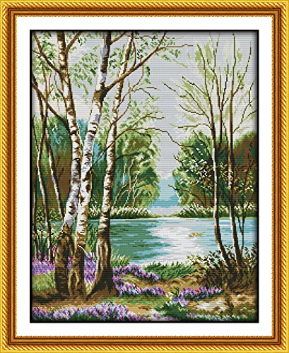 Peinture à strass broderie au diamant 5D adultes kit loisir créatif rivière 30x40cm