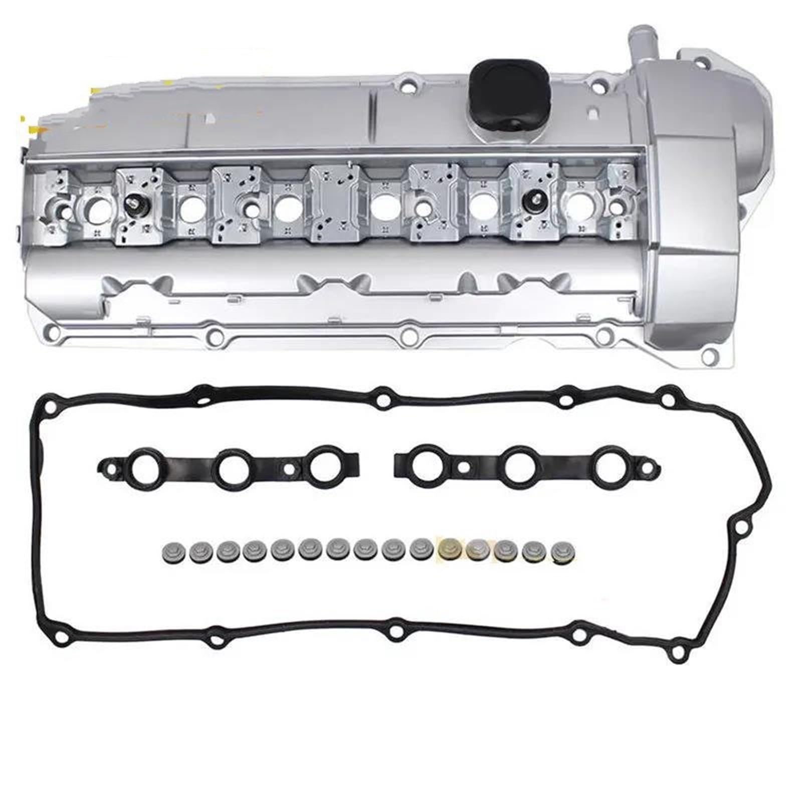 Coperchio Valvola Motore Coperchio Valvola Motore In Alluminio Per BMW Per M3 323is 328i 328is Z3 1997-1999 2.8L 3.2L L6 11121748630 11121703341 Con Guarnizione coperchio punterie