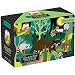 Mudpuppy in The Forest Glow-in-The-Dark Puzzle, 100 Pieces, 18”x12” –Perfect for Kids Age 5+ - Colorful and Glowing Illustrations of Forest Life - Award-Winning Glow in The Dark Puzzle