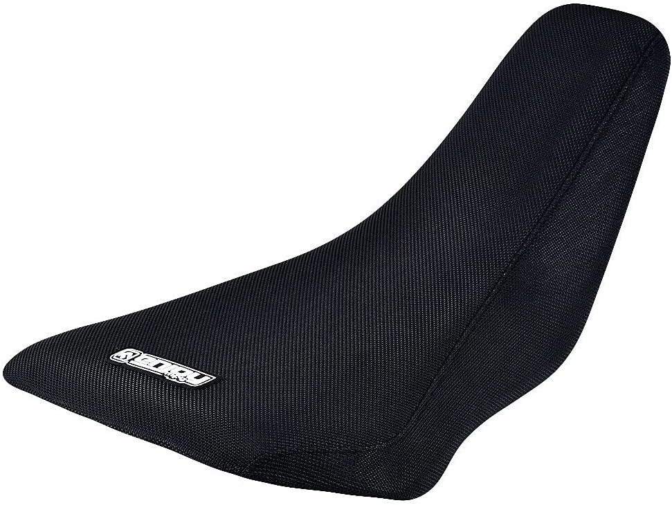 Enjoy Mfg Seat Cover - Compatible with Suzuki 2007-2021 Quadsport Z90 LTZ 90 Z 90 LTZ90 2x4 - #237 (All Black Standard)