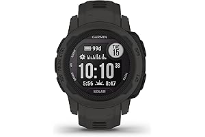 Garmin Instinct 2S Solar Watch - Essential Outdoor GPS Smartwatch with Solar Charging