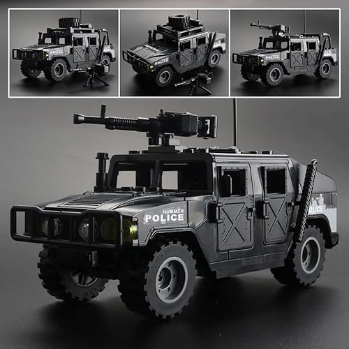 Miniatura 7 de DOUBLEEAGLE IMDUSTRY (CHINA) LIMITED Juguete de construcción de vehículos militares para mayores de 6 años, modelo de automóvil del ejército con 6