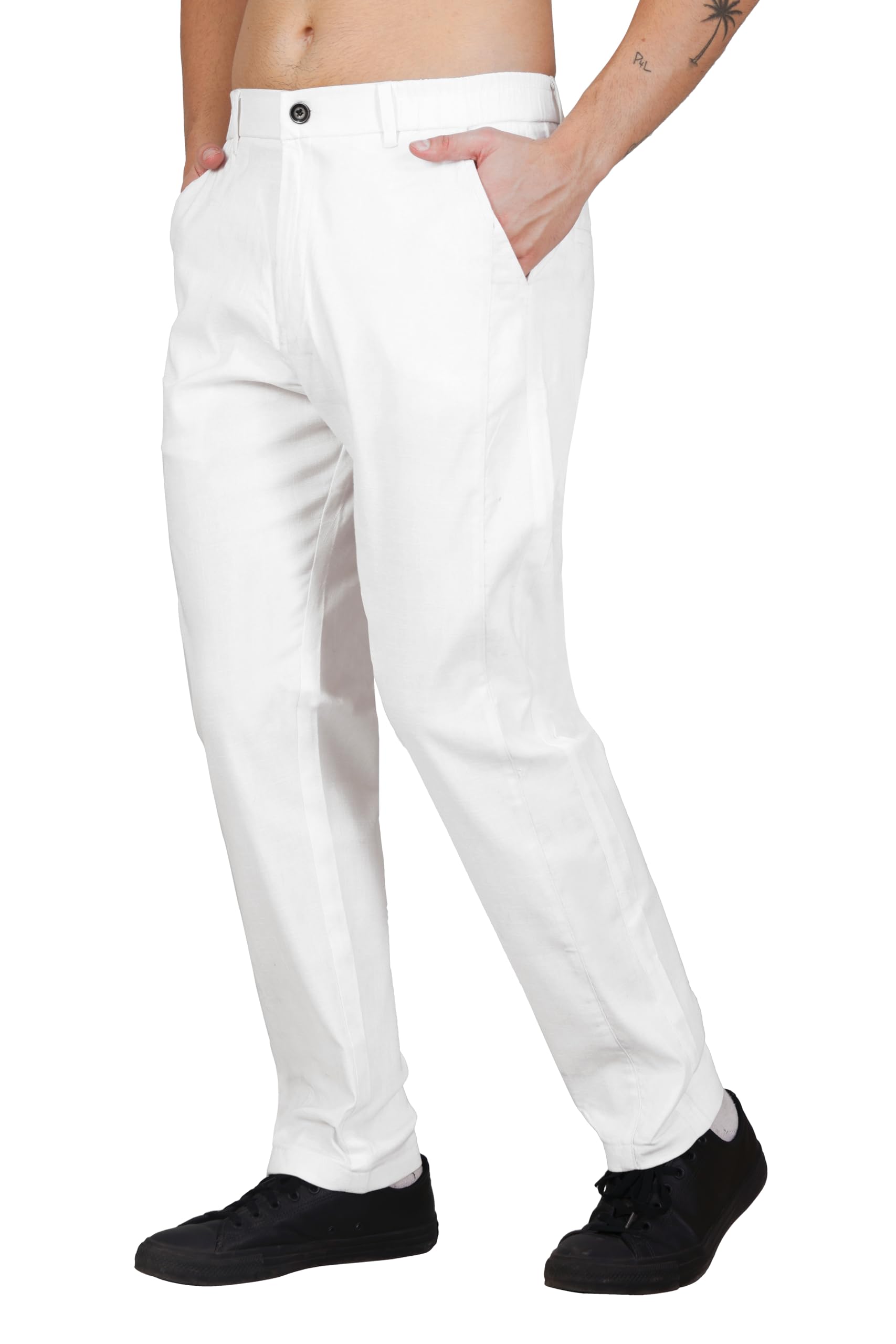 rynogear Linen Cotton Blend Casual Pants for Men || Trousers for Man || Pants for Man-picture-41