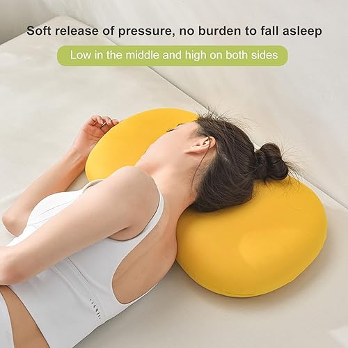 Miniatura 8 de Almohada cervical de espuma viscoelástica, almohadas de contorno para dolor de cuello y hombros, almohada ortopédica para aliviar el dolor de