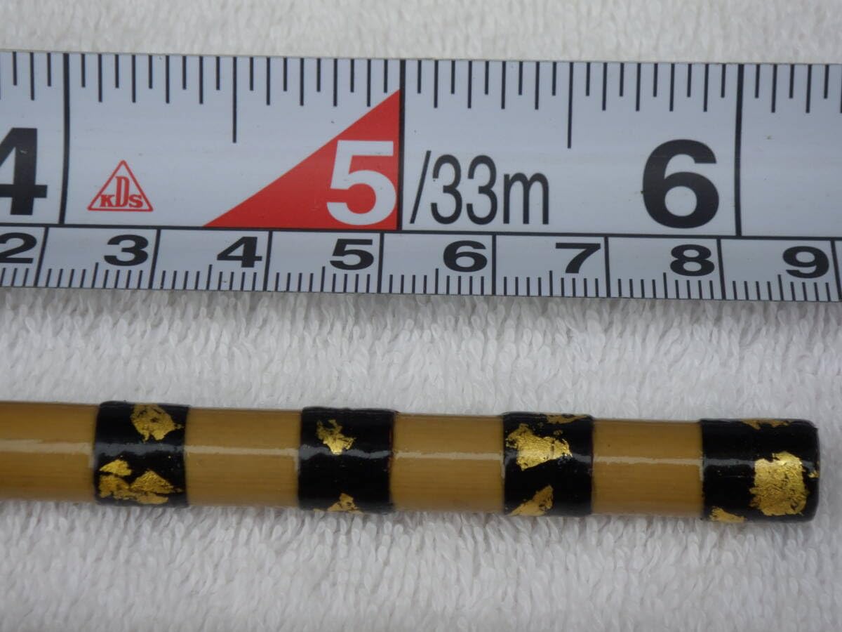 フィッシング 品川和竿やす製作の全竹タナゴ竿三本継