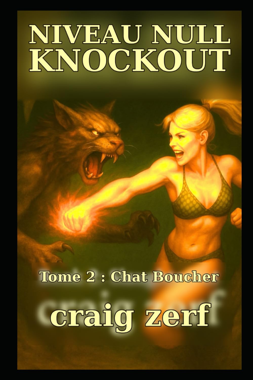 NIVEAU NULL KNOCKOUT - Tome 2 CHAT BOUCHER: Un jeu de combat dans des donjons LitRPG avec une héroïne de niveau zéro, surpuissante et qui frappe tout ce qui bouge.