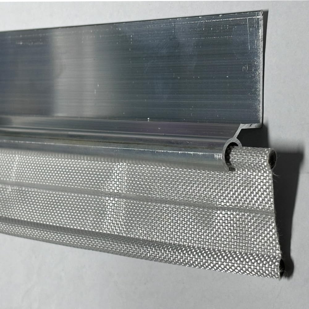 JUTTAUTO Wohnwagen Wohnmobil C-K-Vorzeltschienen, leichte Aluminium-Markisenschiene zum Anschluss von Vordächern oder Markisen an Wohnmobile, Wohnwagen, Caravans, Boote, 6 x 55 cm