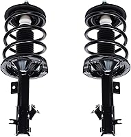 Vista 891 de Detroit Axle - Kit de suspensión delantera de 10 piezas para Chevy Aveo Aveo5 Pontiac G3 Wave 2 Ready Struts Assembly 2 Enlaces de barra