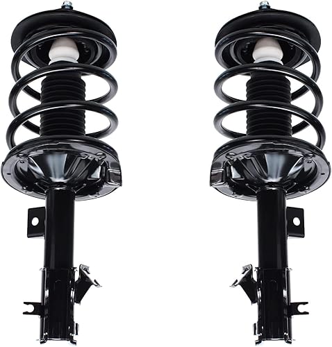 Miniatura 891 de Detroit Axle - Kit de suspensión delantera de 10 piezas para Chevy Aveo Aveo5 Pontiac G3 Wave 2 Ready Struts Assembly 2 Enlaces de barra