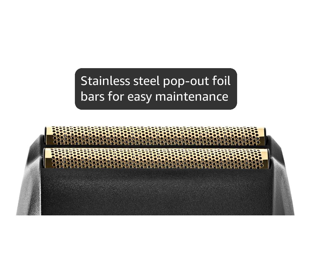 Wahl Professional 5 Star Vanish Shaver, Cordless, Lithium-Ion Battery, Pop-Out Foil Bars, Ergonomic Design, 100+ Minute Runtime