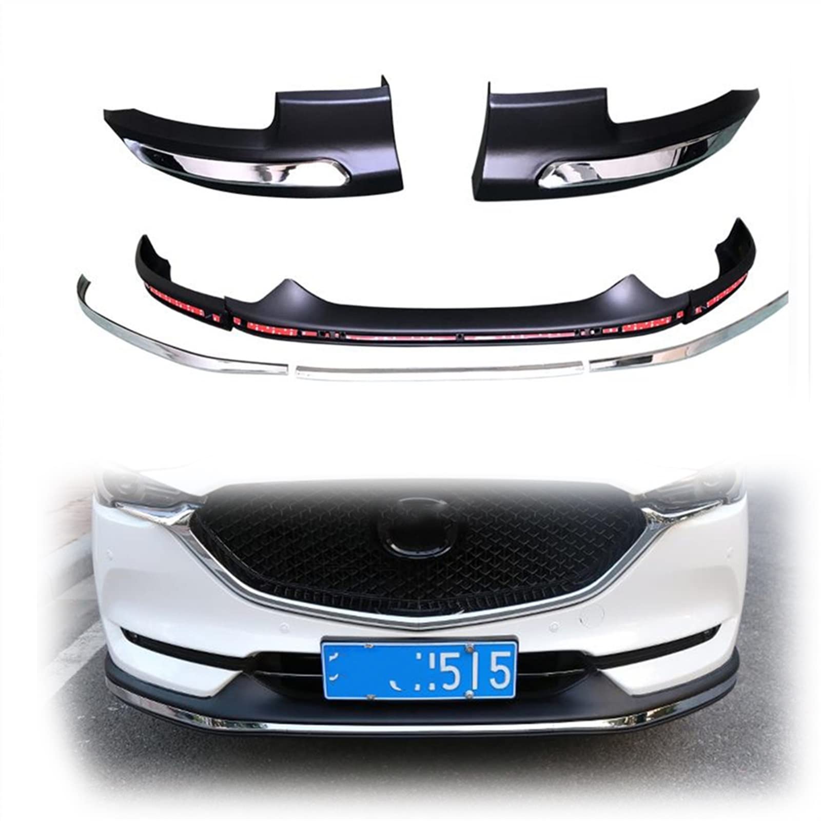 Canards de protection inférieurs contre les rayures de Mazda CX-5
