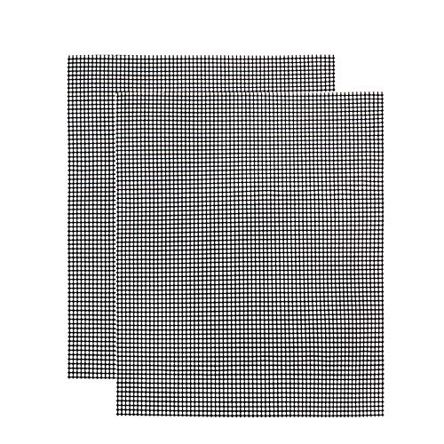 BBQ Grill Mesh Mat, Non-Stick, Reusable, Set of 2