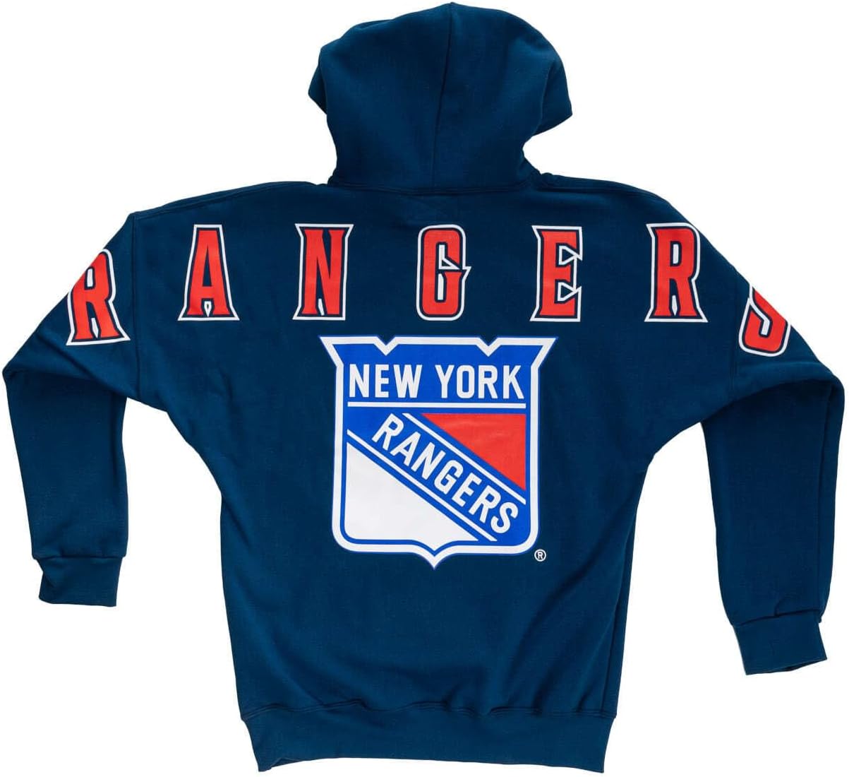 Calhoun NHL Arm-to-Arm Team Logo Hoodie – Officially Licensed Pullover Sweatshirt for Men | Warm Fleece Fan Gear